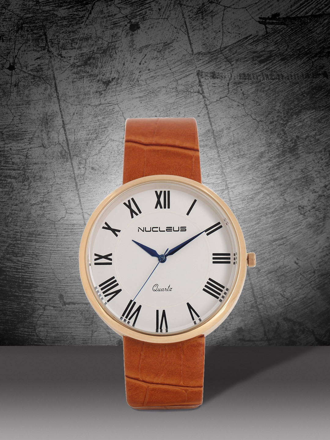 Nucleus Unisex White & Brown Analogue Watch LPRRGWBRi-White