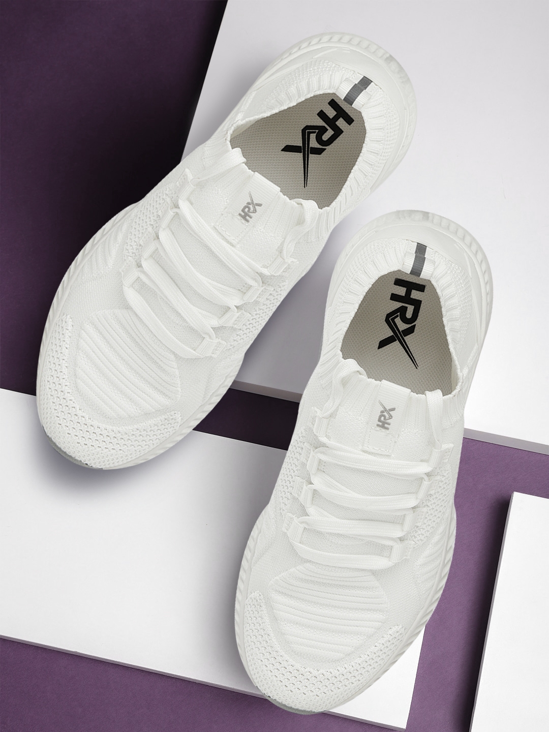 Hrx shoes white sale