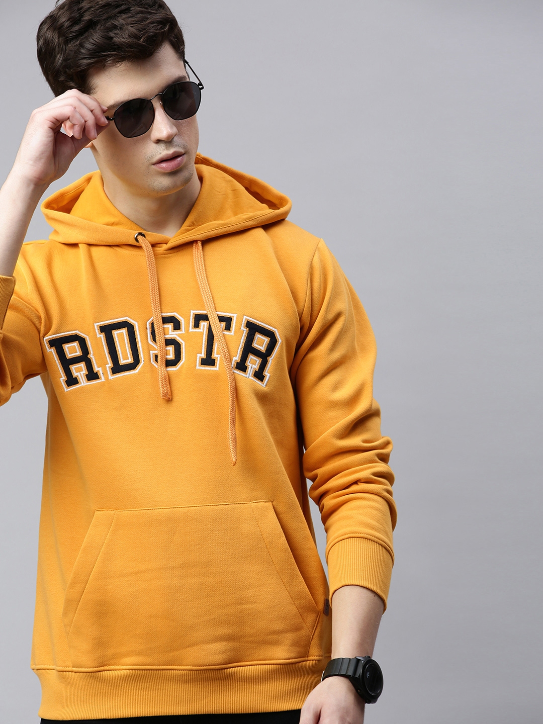 Black and yellow sweatshirt on sale