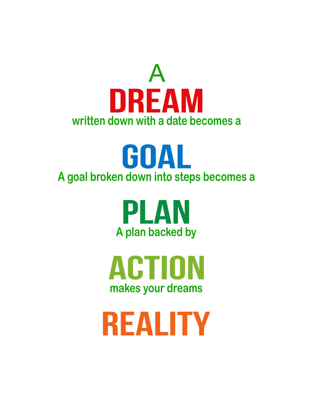 rawpockets Multicoloured Life Motivational Quotes Printed PVC Vinyl Wall Sticker