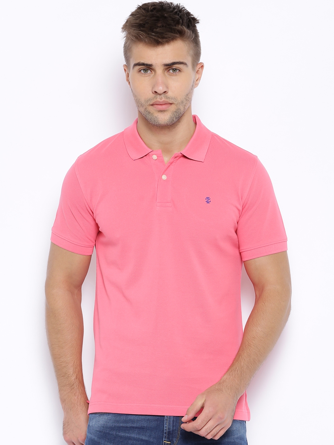 pink izod polo