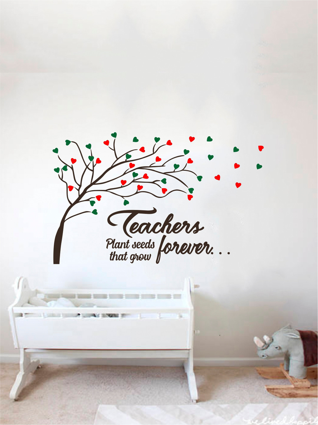 rawpockets Multicolored Teachers Quotes Wall Stickers