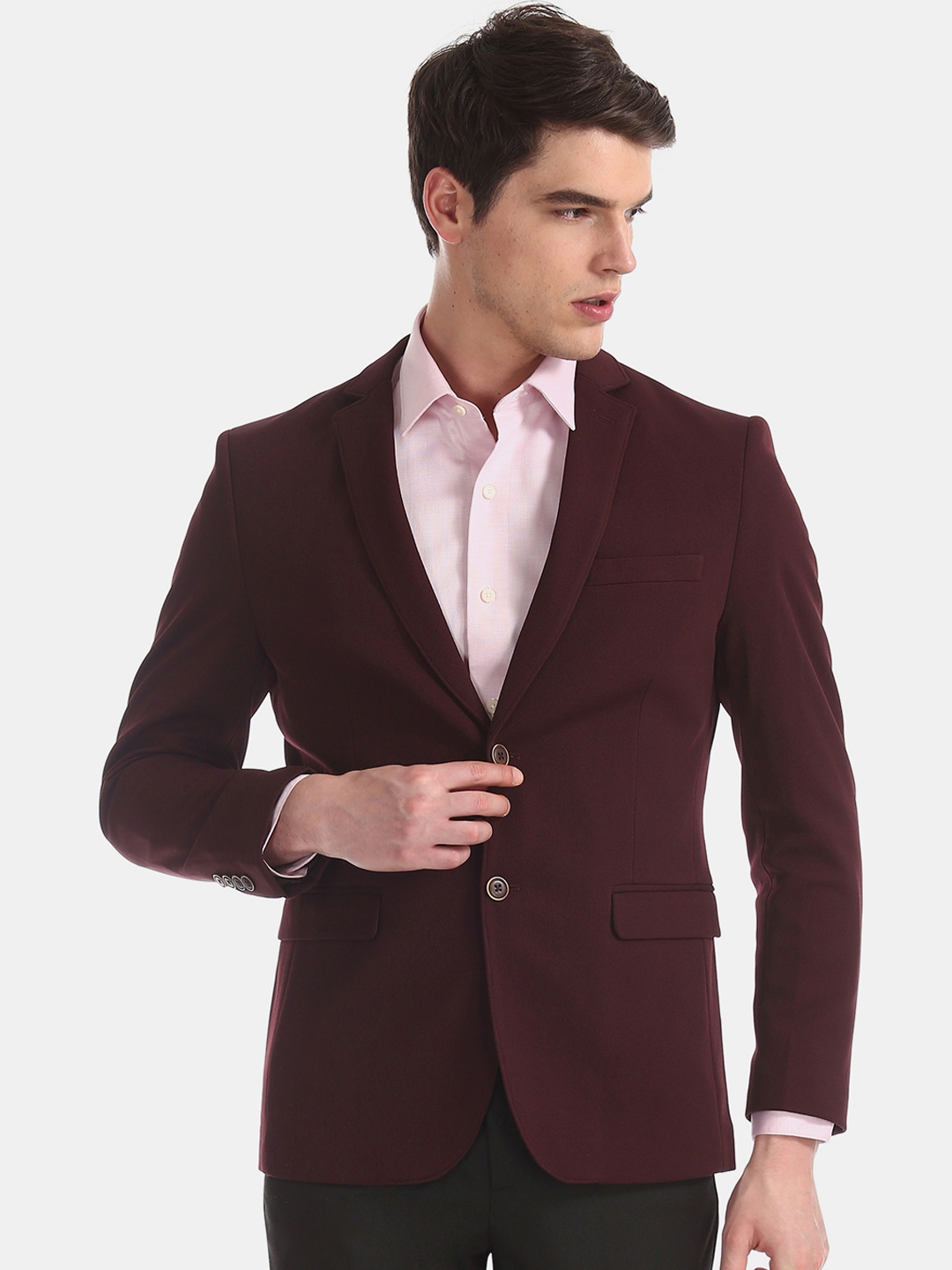 Arrow maroon blazer clearance