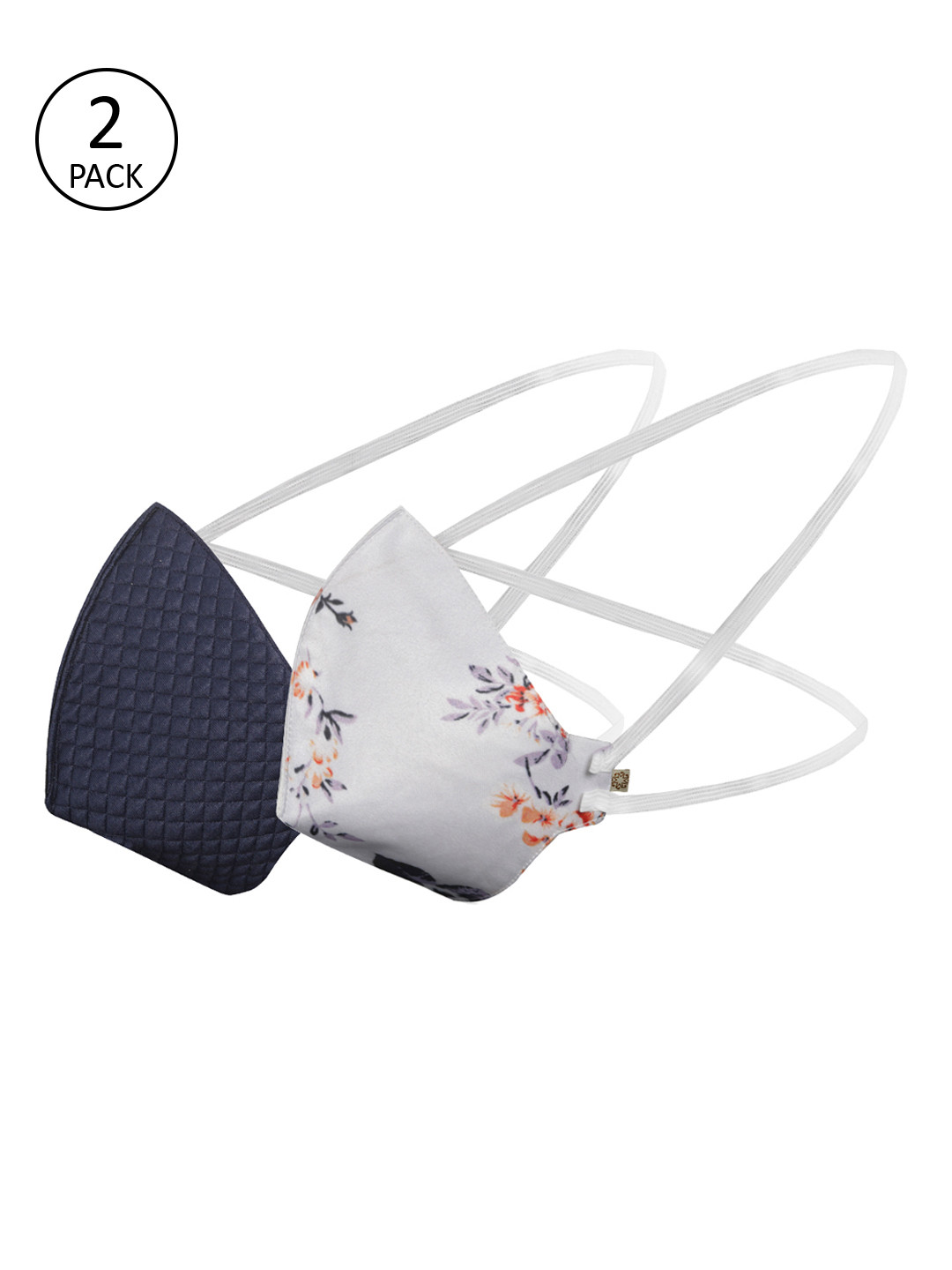 VASTRAMAY Unisex Pack of 2 Reusable 3-Ply Protective Outdoor Head Band Masks
