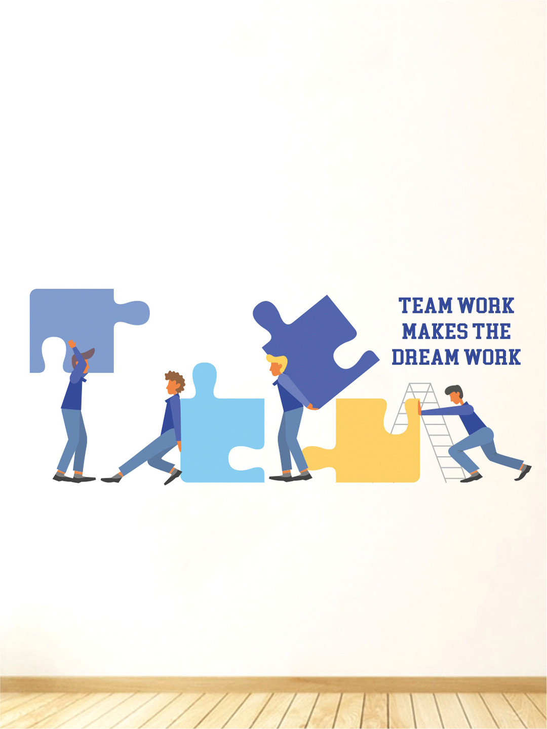 rawpockets Multicolour Dream Work Wall Stickers