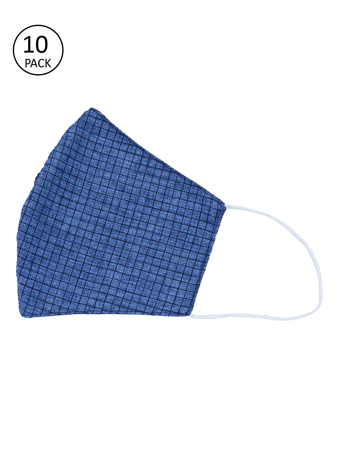 Be Indi Unisex Assorted 10 Pcs 3-Ply Anti-Microbial Outdoor Masks