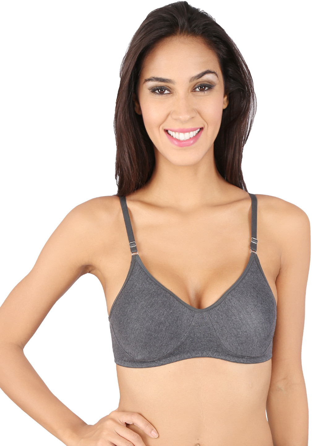 Bralux Grey Melange T-shirt Bra