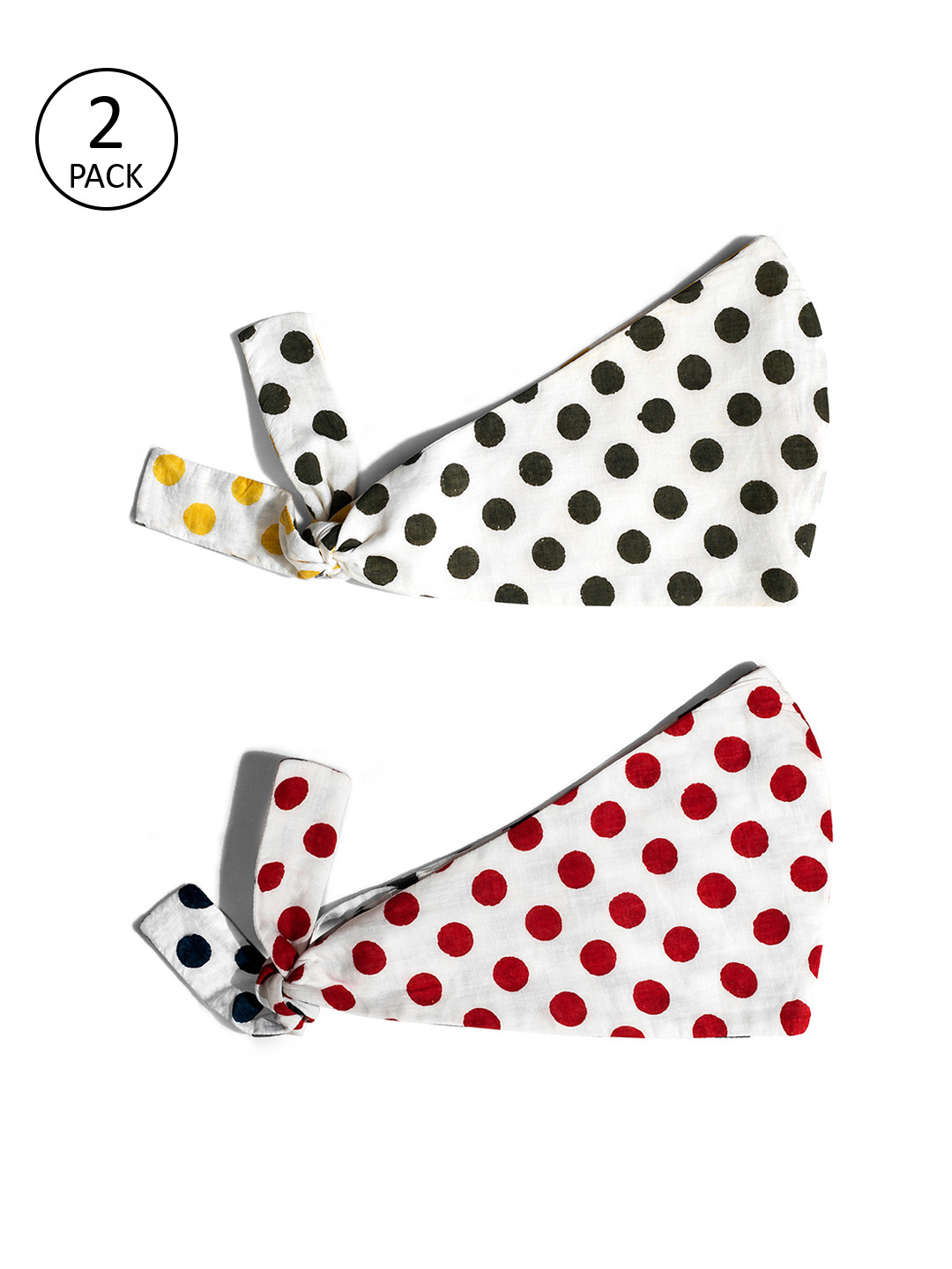 DailyObjects Unisex 2 Pcs 4 Ply Reusable Cloth Masks