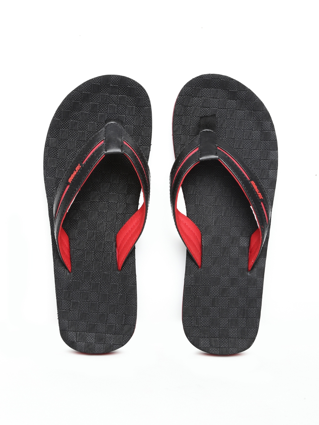 sole threads flip flops myntra