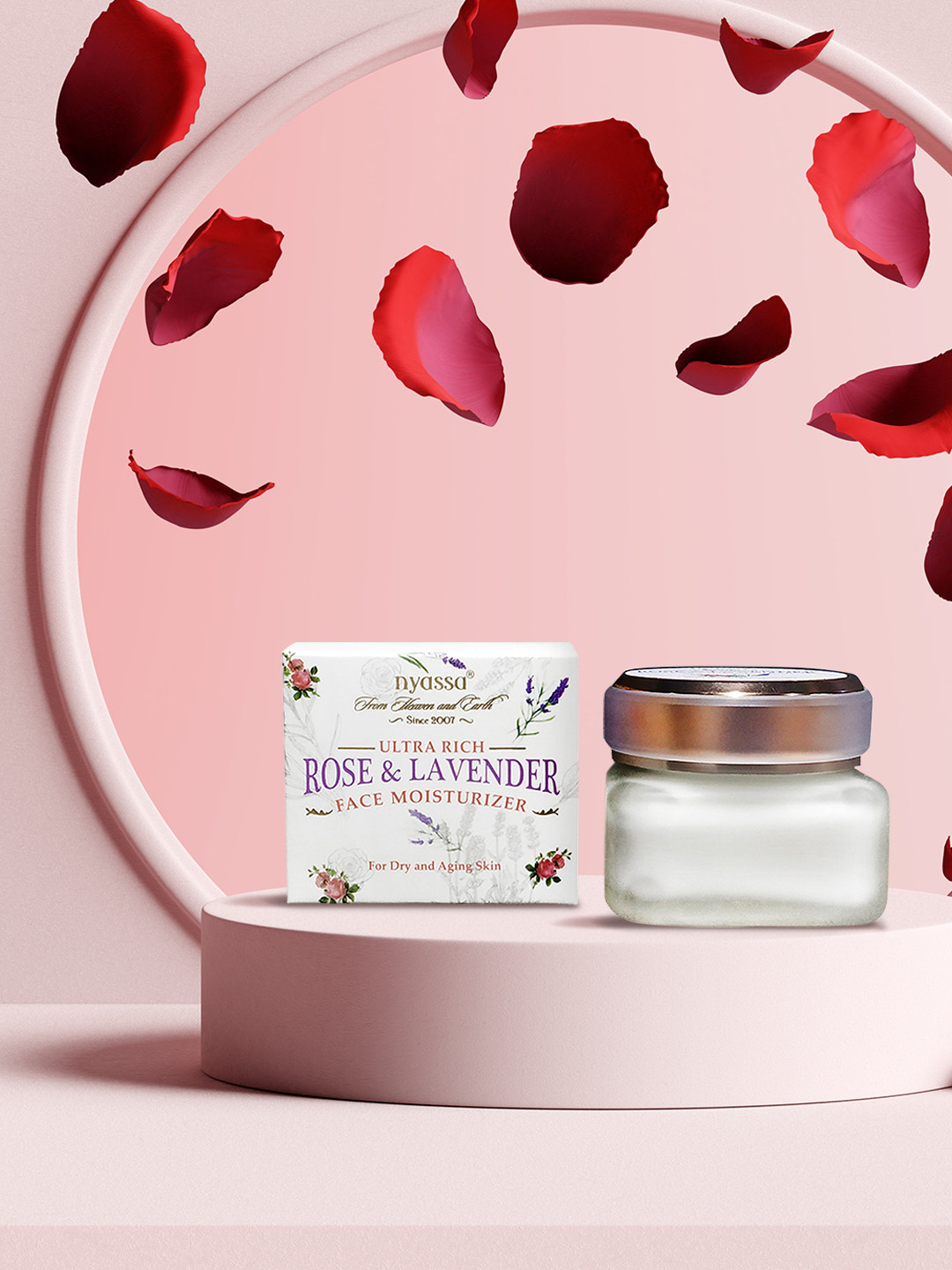 Nyassa Rose & Lavender Face Moisturizer 50 g