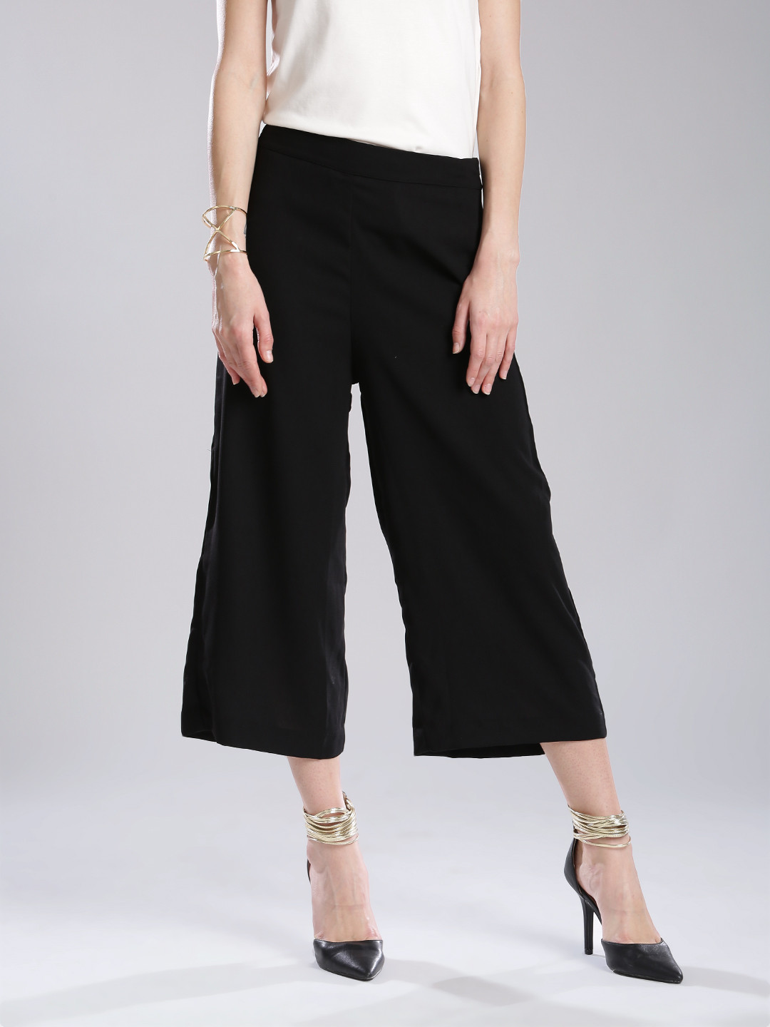 W Black Culottes