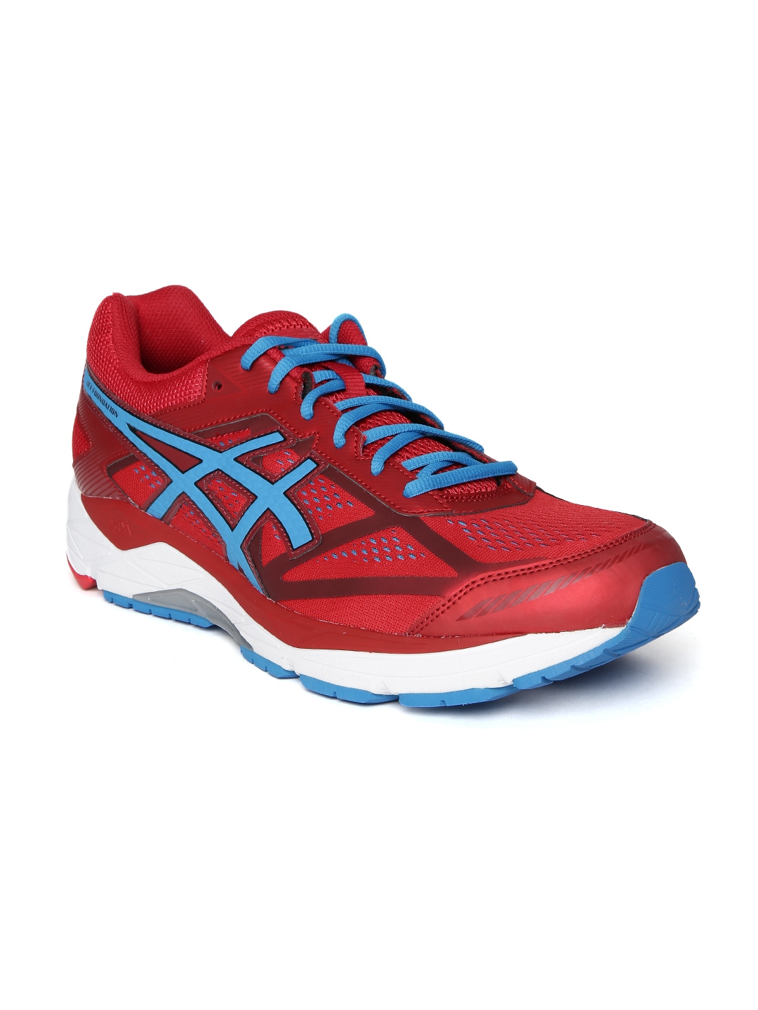 Buy ASICS Men Red Gel Foundation 12 (2E) Running Shoes - Sports Shoes for  Men 1215135 | Myntra