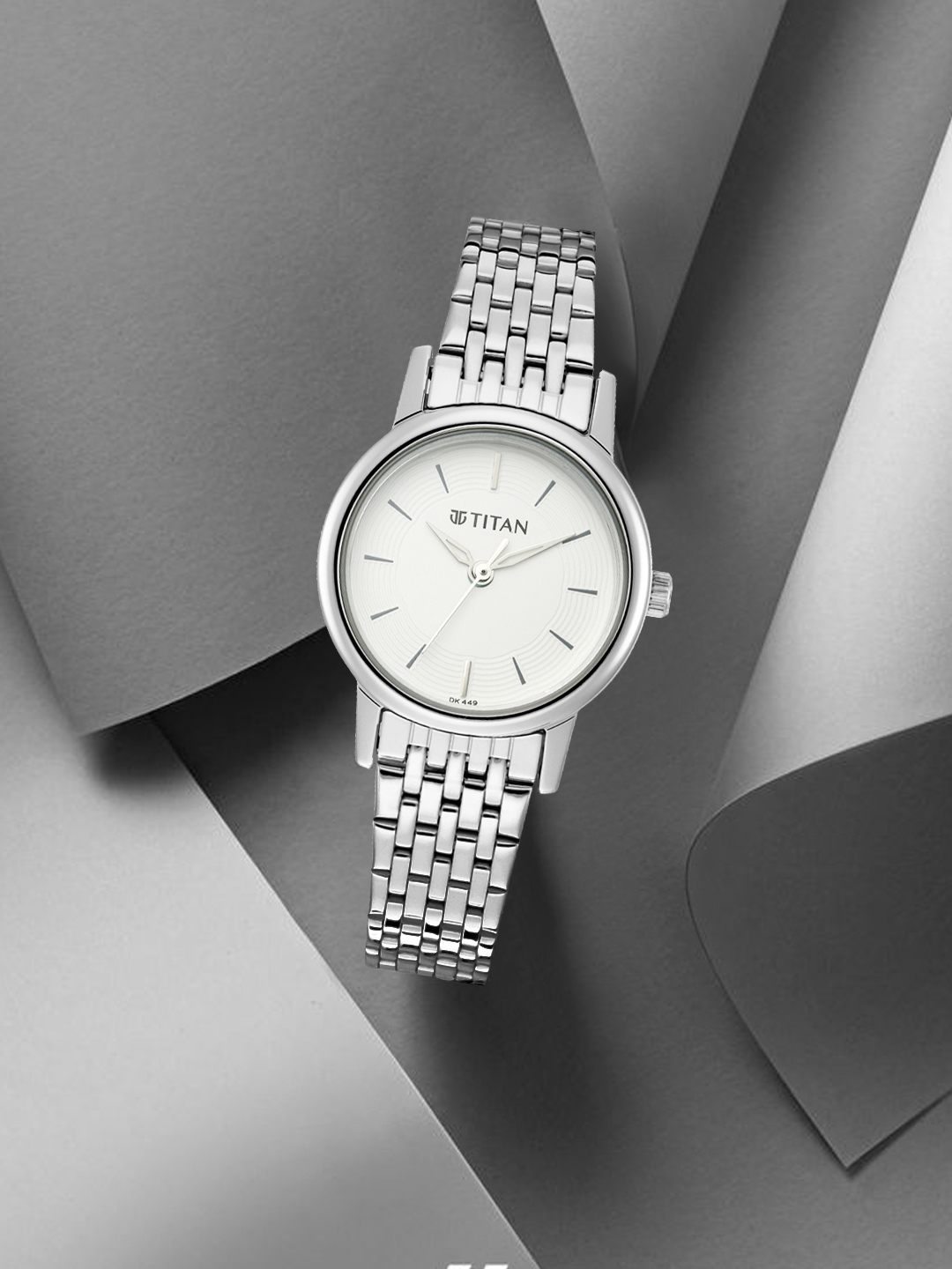 Buy Titan Women White Silver Analogue Watch 2593SM04 Watches