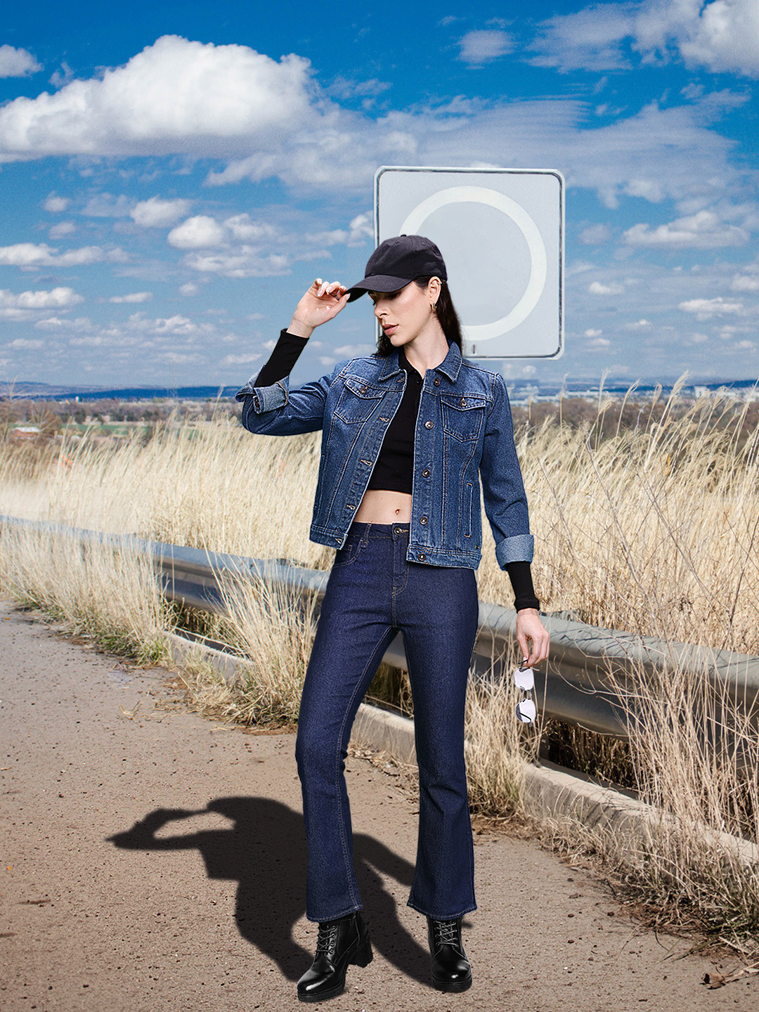Roadster Women Blue Solid Denim Jacket