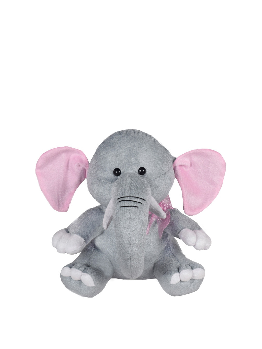 Ultra Kids Grey & Pink Baby Elephant 11 Inch Soft Toy