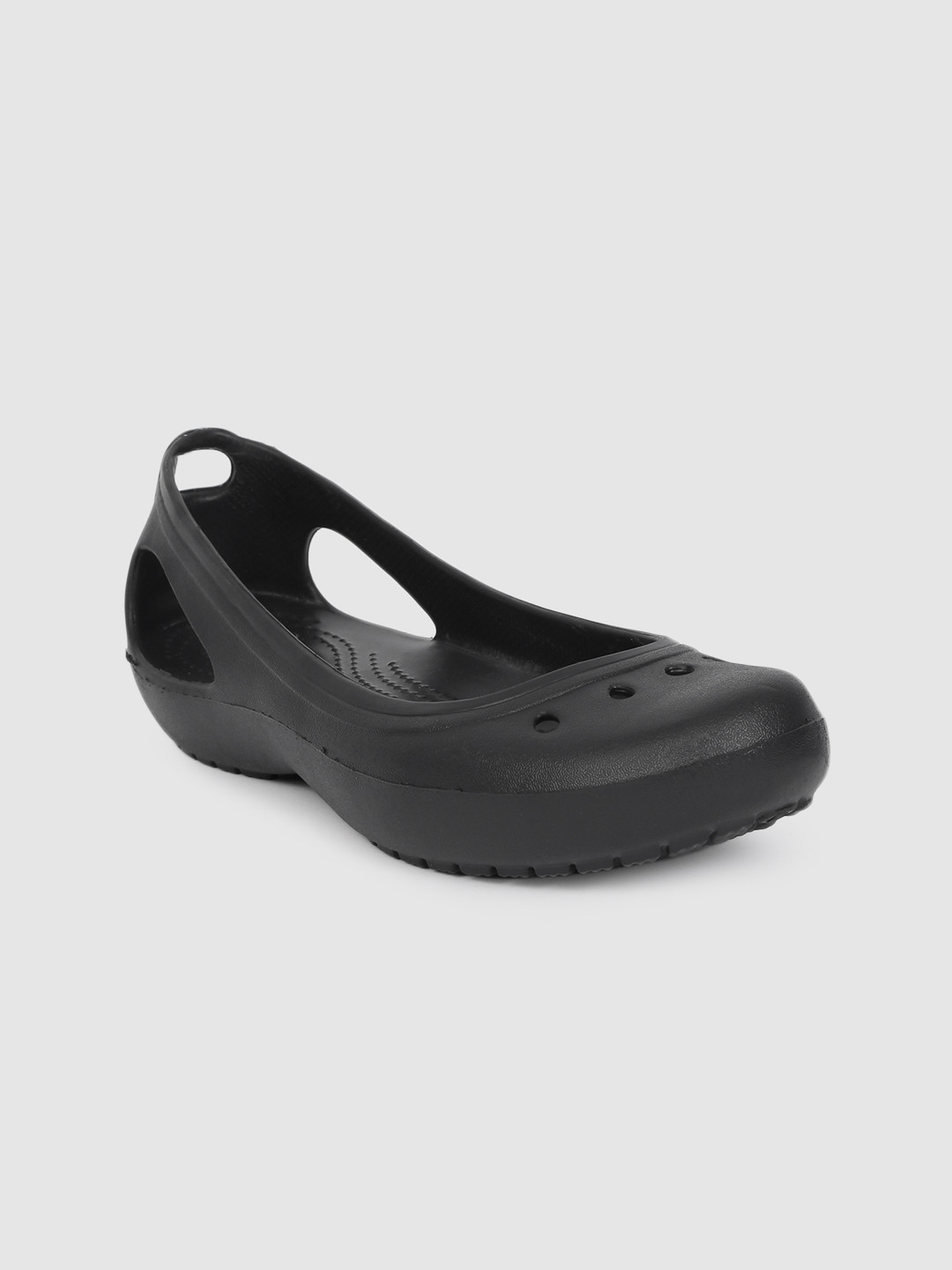 Crocs Women Black Solid Ballerinas