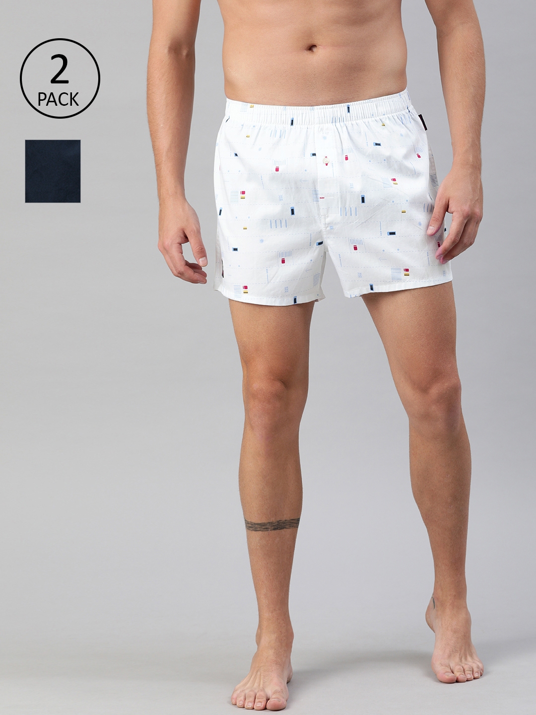 THE BEAR HOUSE Men Pack of 2 Assorted Woven Boxers TBH VIDEO