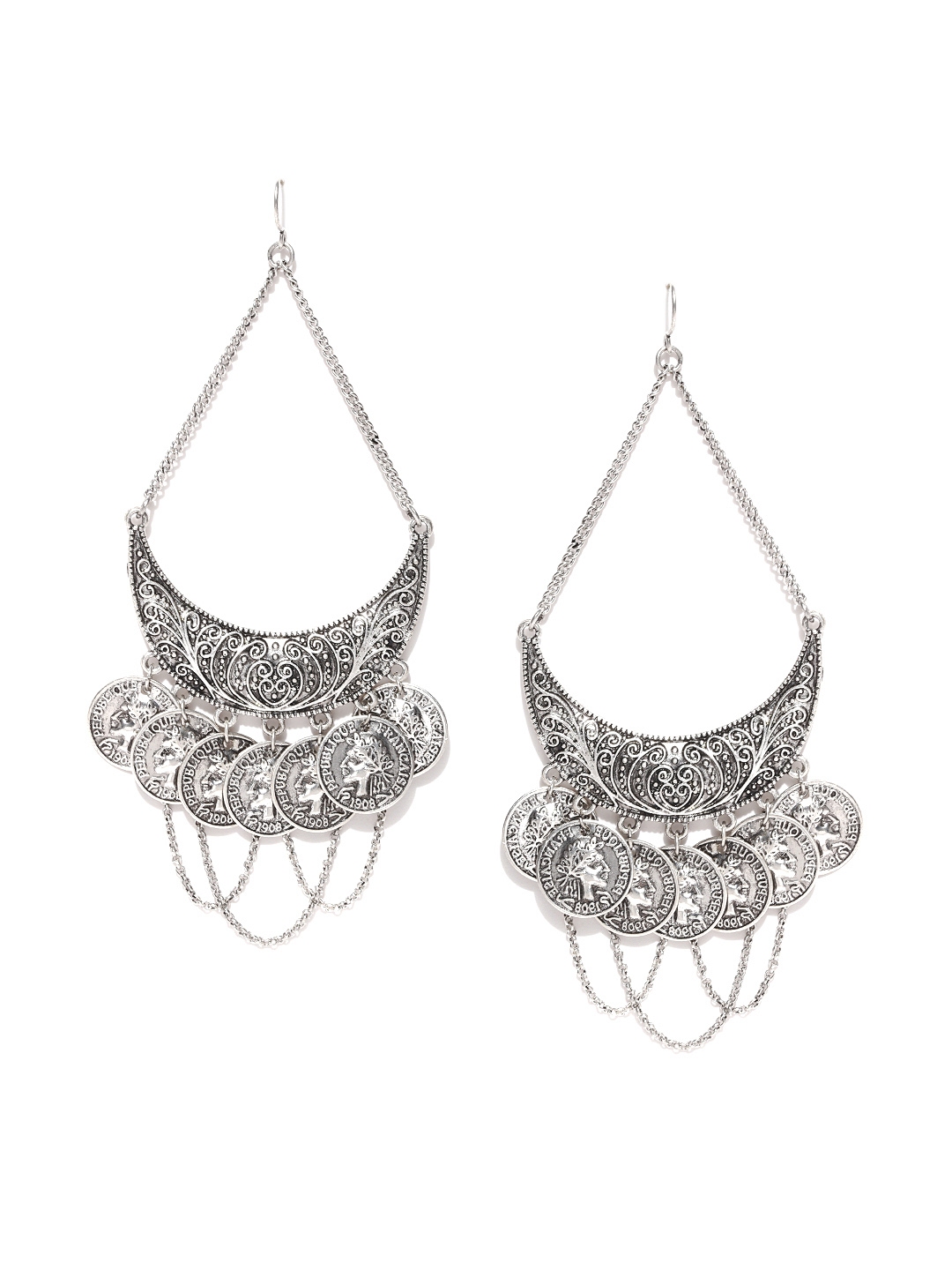 Buy FOREVER 21 Oxidized Silver Toned 