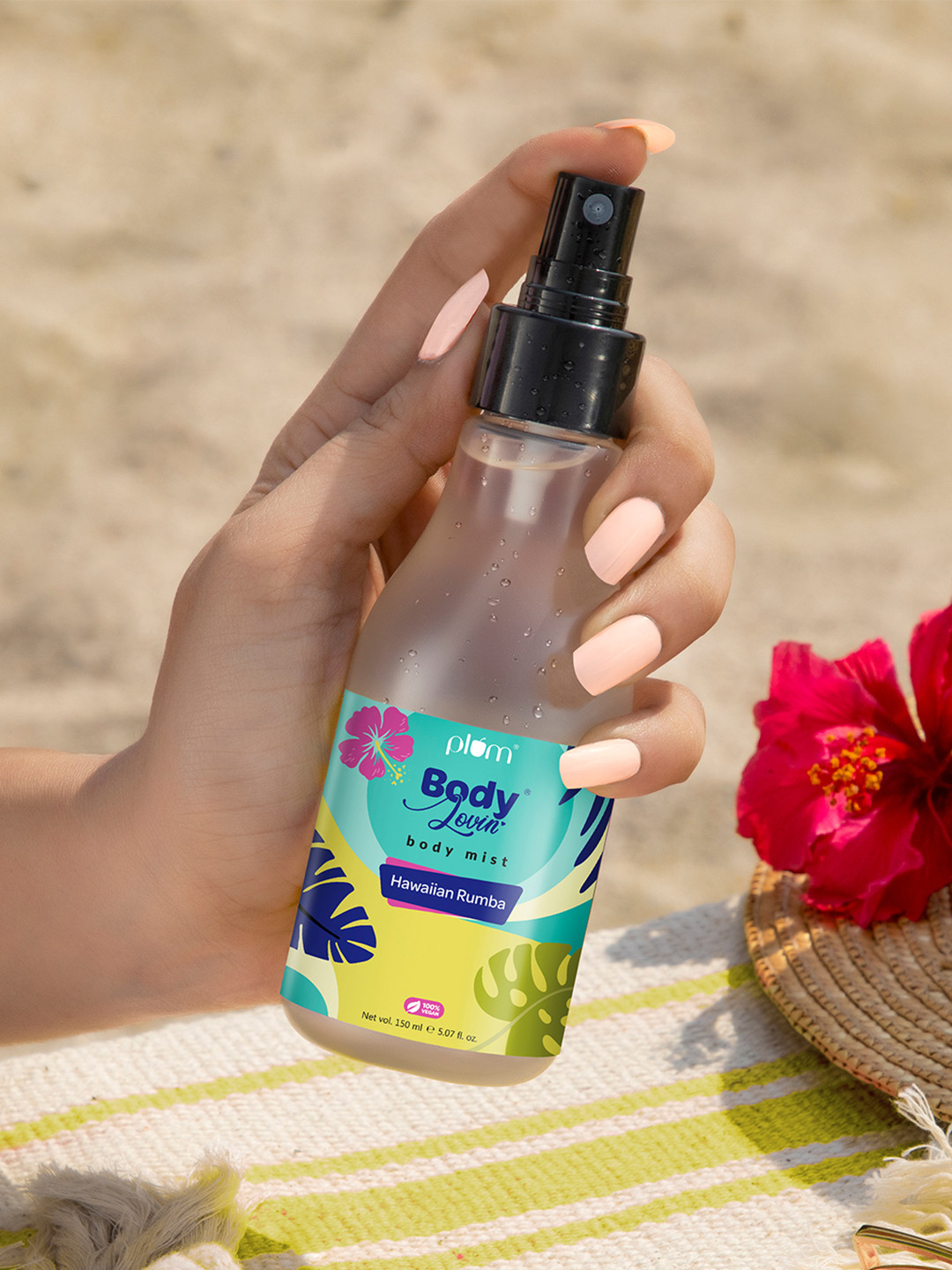 Plum BodyLovin Hawaiian Rumba Long Lasting Beachy Fragrance Body Mist - 150ml