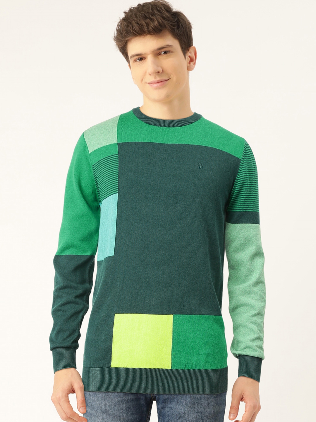 United colors of benetton men's sweaters sale