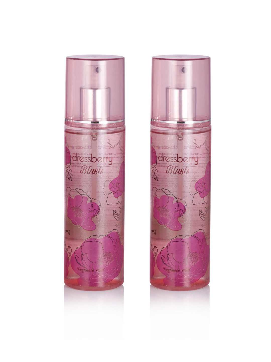 DressBerry Set of 2 Blush Fragnance Body Mists