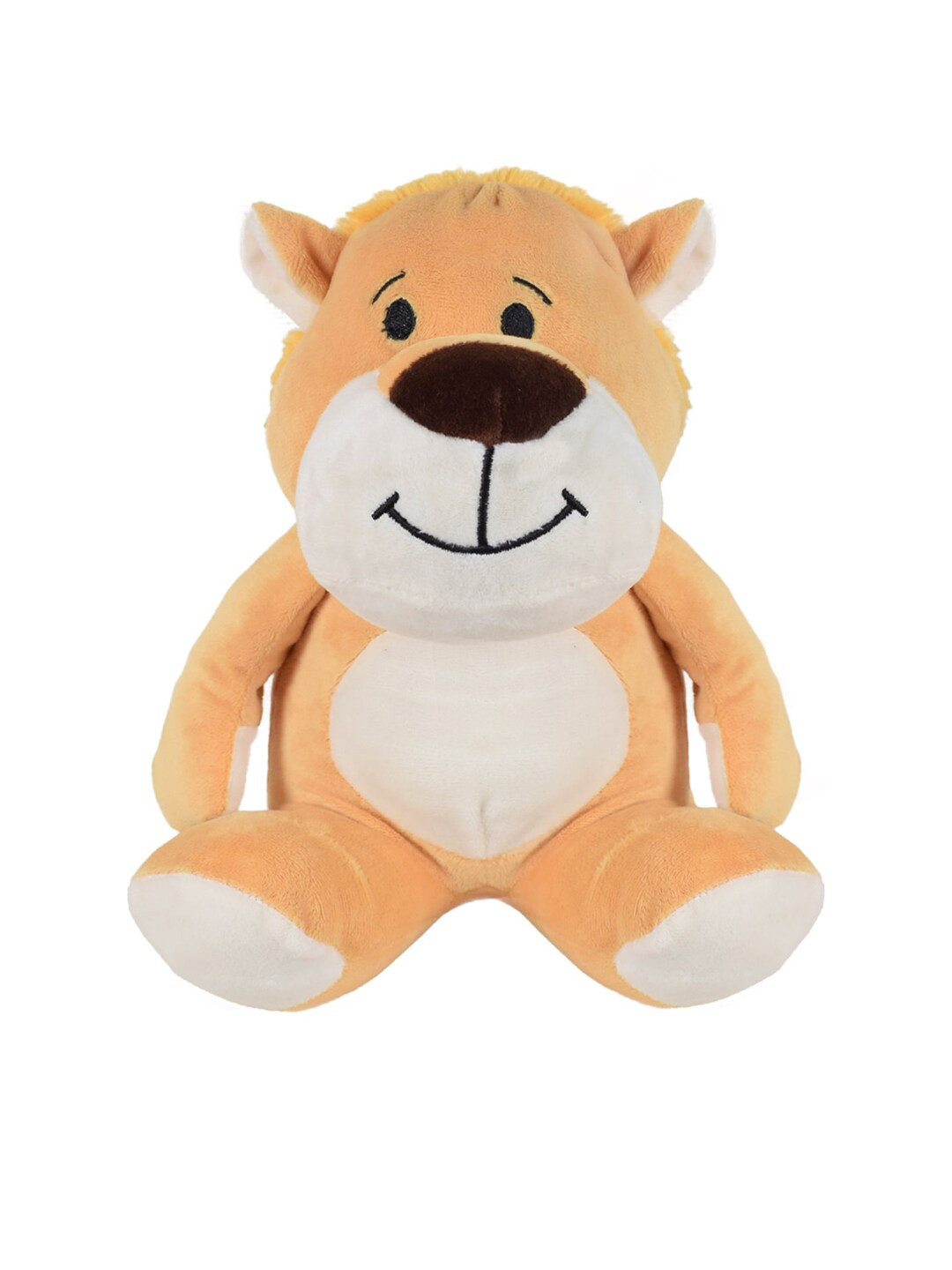 Ultra Unisex Kids Brown & White Cute Sitting Lion Soft Toy