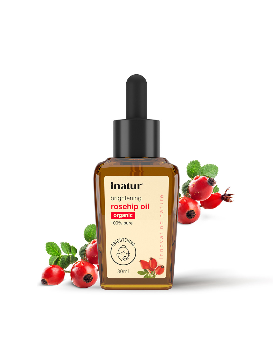 Inatur Organic Rosehip Oil Natural 30ml