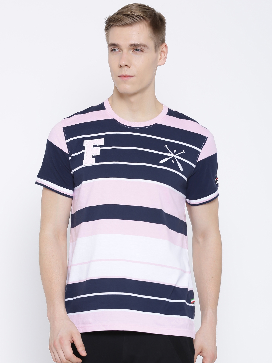 Fila with pink clearance stripe