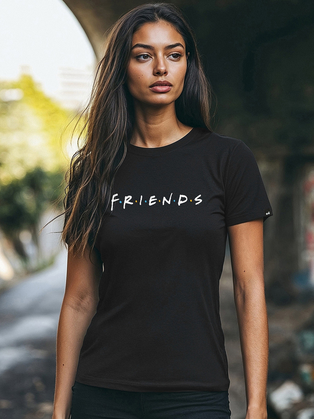 Bewakoof Official Friends Merchandise Friends Slim Fit T-Shirt