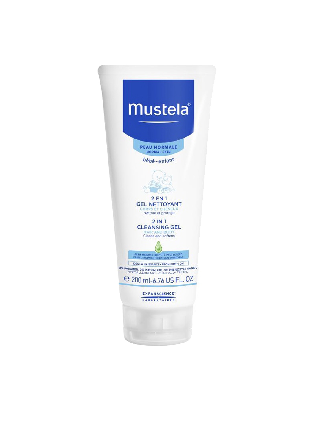 Mustela Infants 2 in 1 Cleansing Gel 200 ml