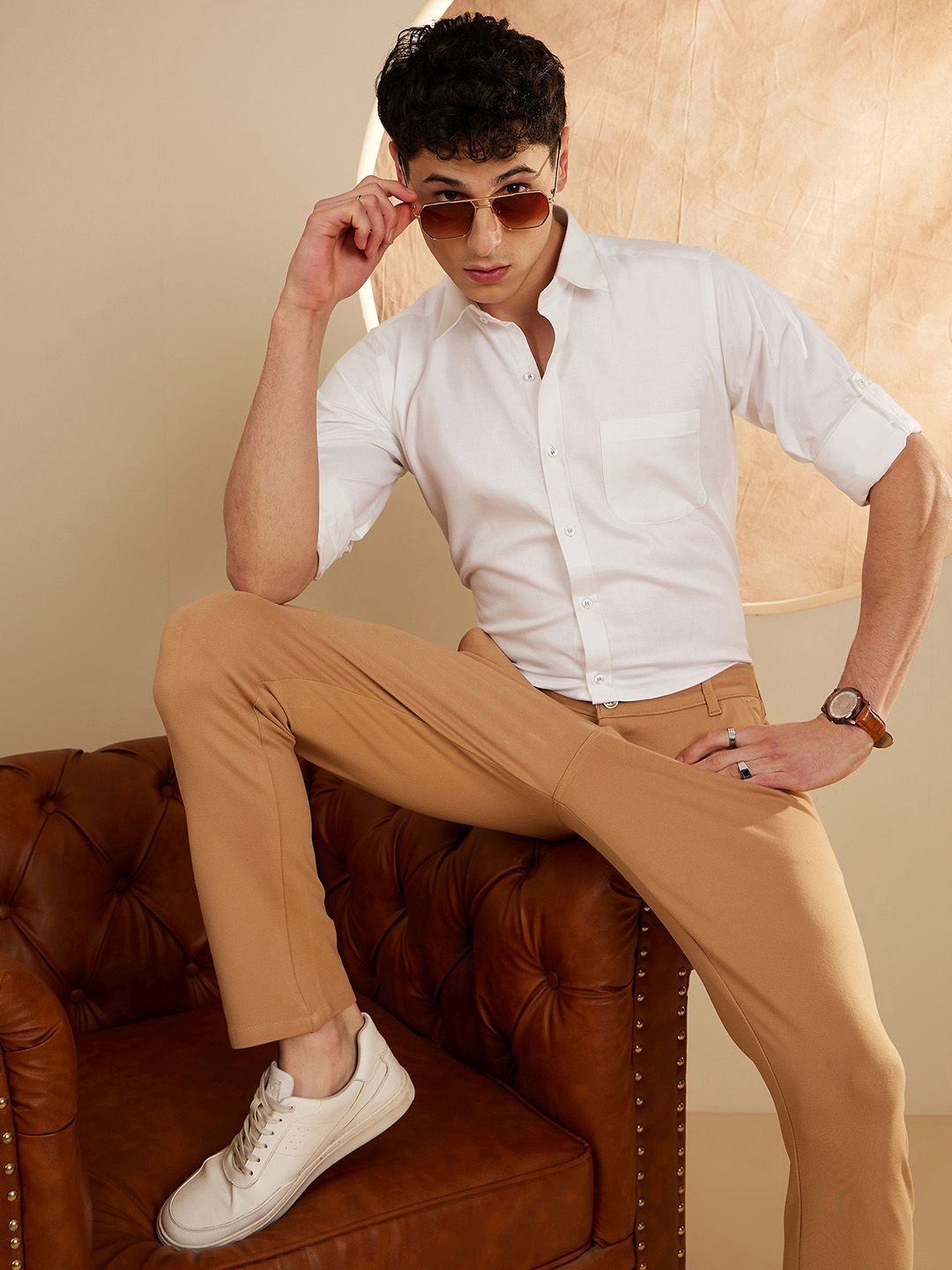 Buy DENNISON Men White Smart Slim Fit Solid Formal Shirt Shirts for Men 12349062 Myntra