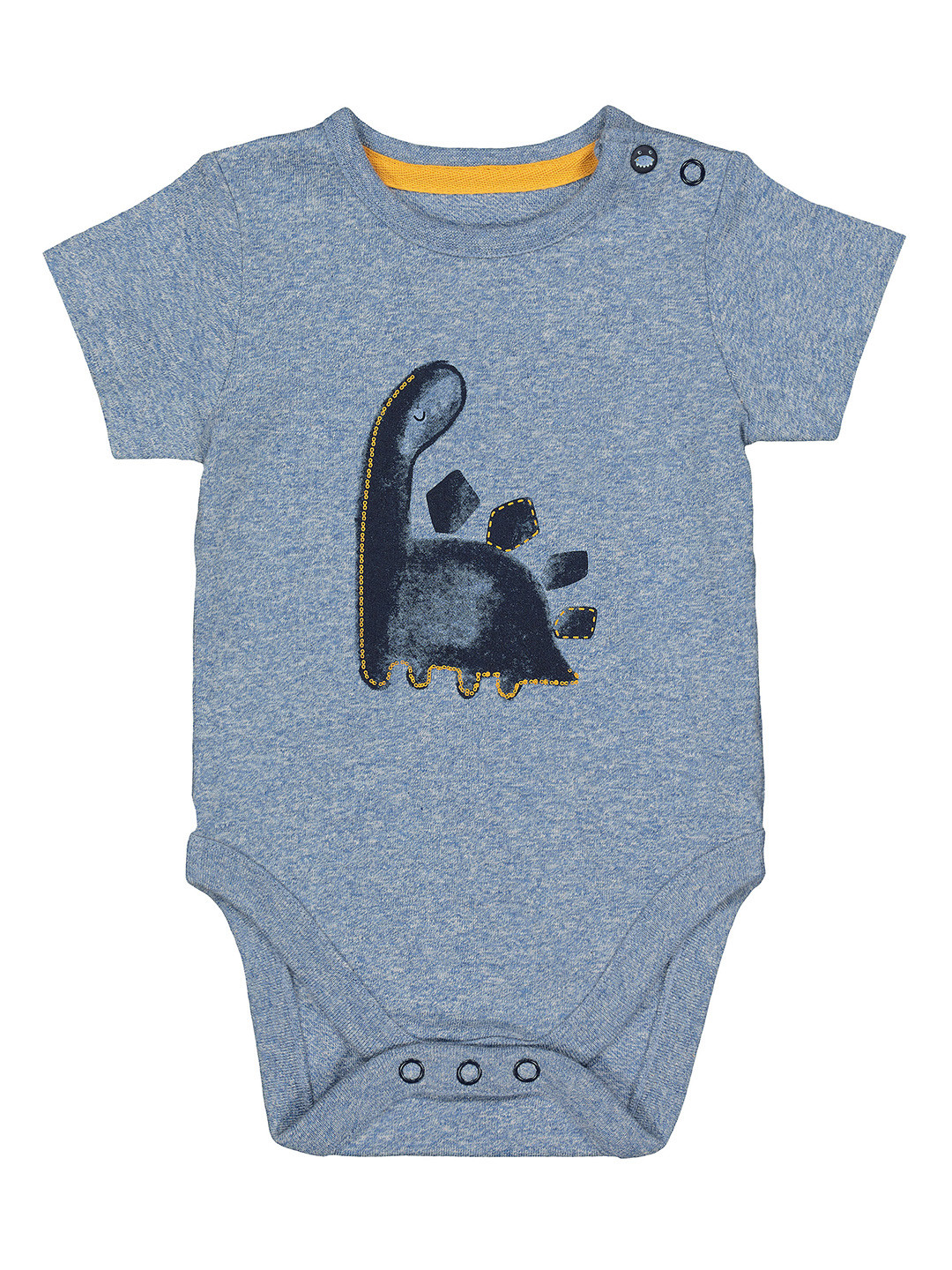 mothercare Boys Blue Printed Romper
