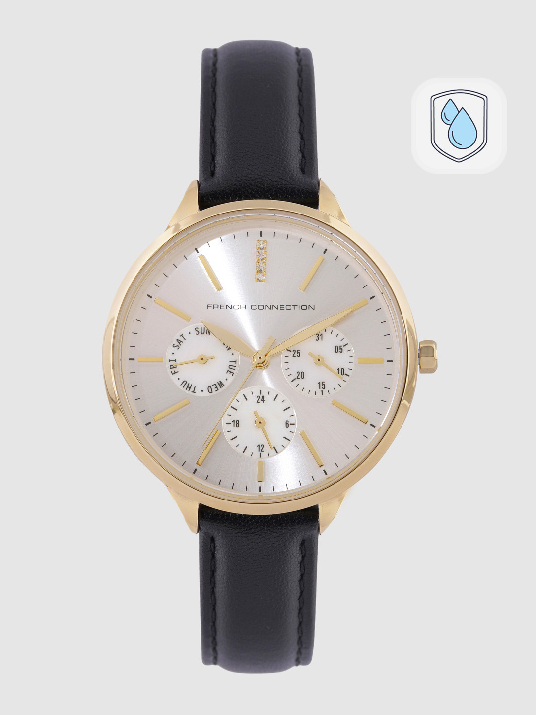 French Connection Women Silver-Toned Analogue Watch FC150BG