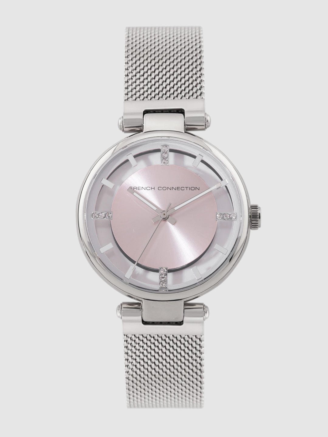 French Connection Women Pink Analogue Watch FC148SM