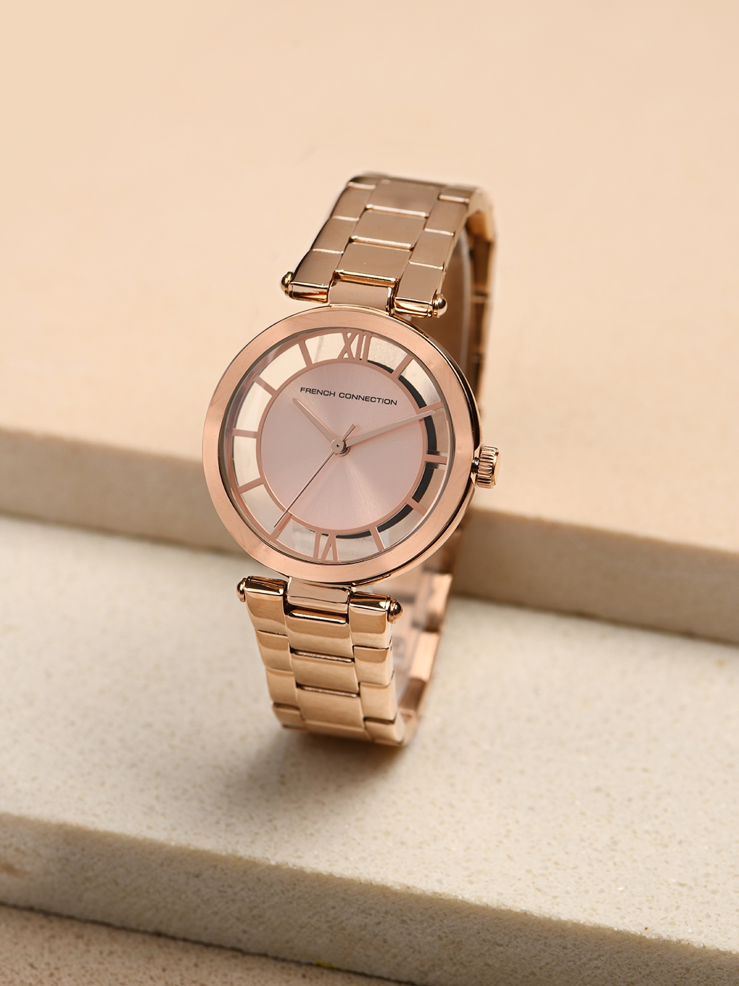 Buy French Connection Women Rose Gold Analogue Watch FCL0001A