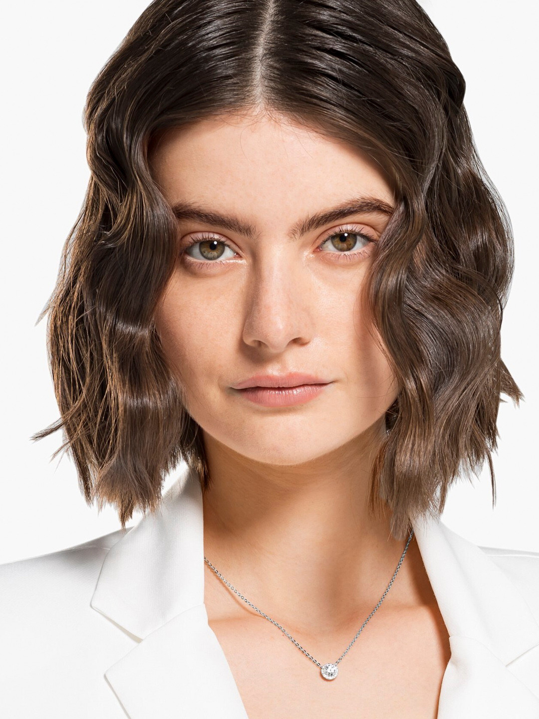 SWAROVSKI Rhodium-Plated Necklace with Pendant