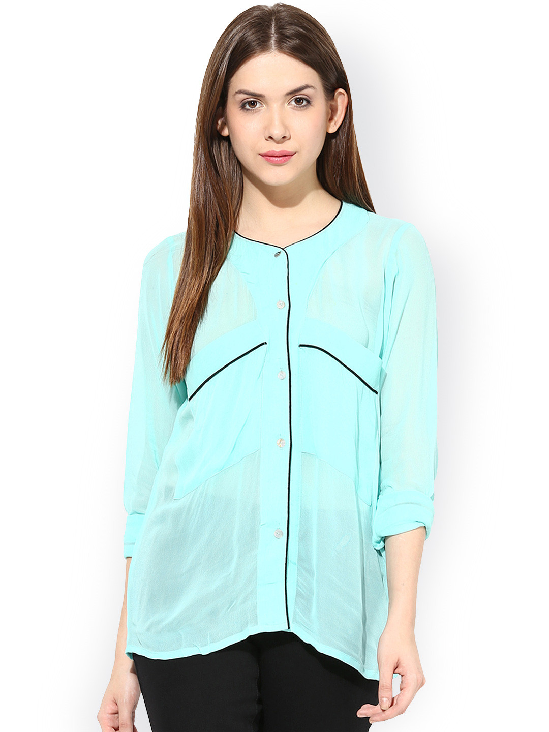 Miss Chase Green Top