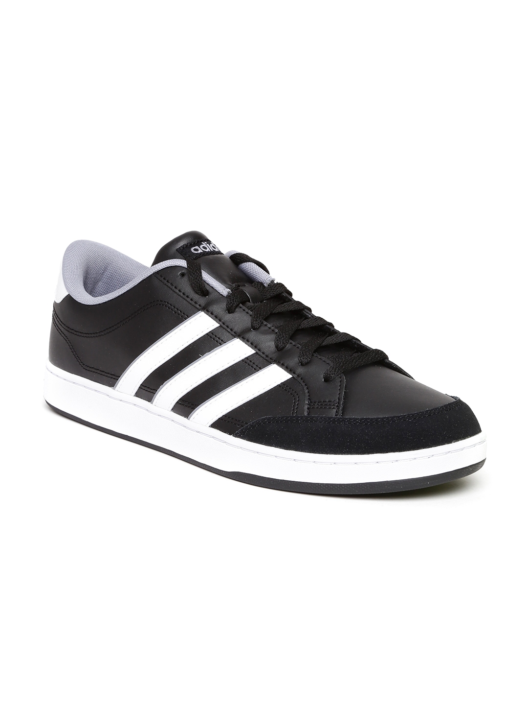 Buy ADIDAS Men Black Courtset Sneakers - Casual Shoes for 1236828 | Myntra