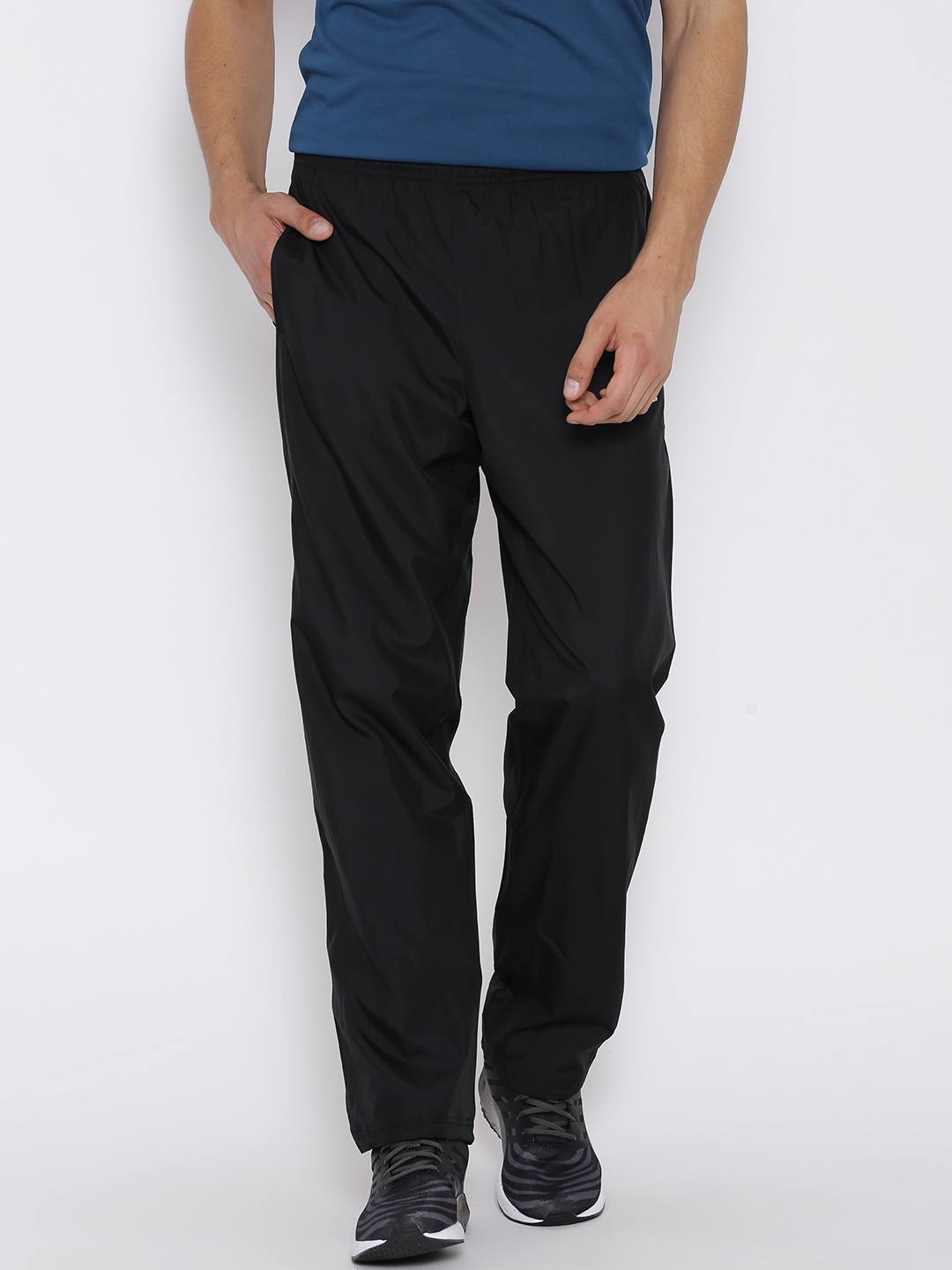 Buy Grey ESS 3S WV Polyester Training Track Pants online  Looksgudin