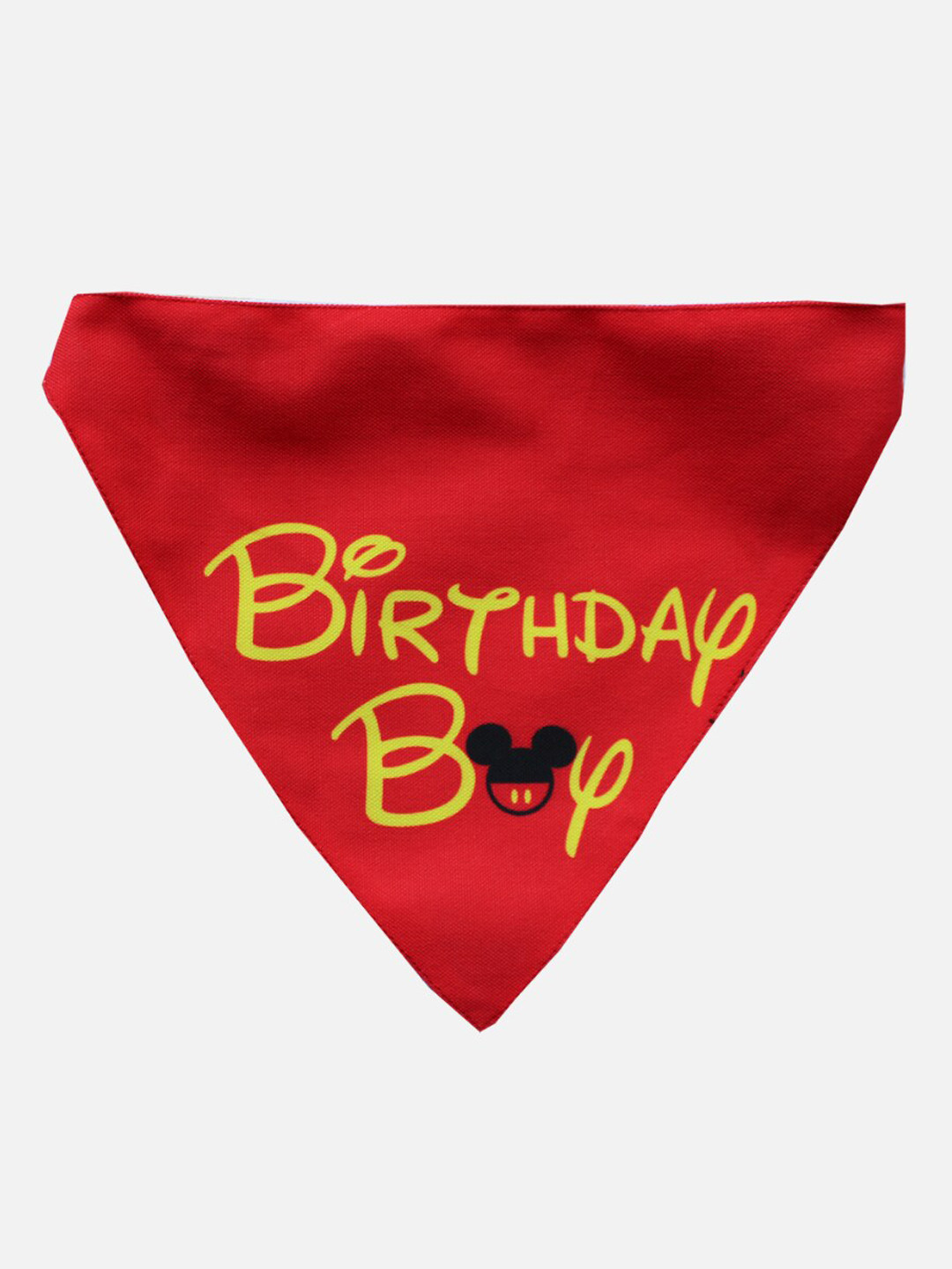 LANA PAWS Red Birthday Boy Printed Dog Bandana Scarf