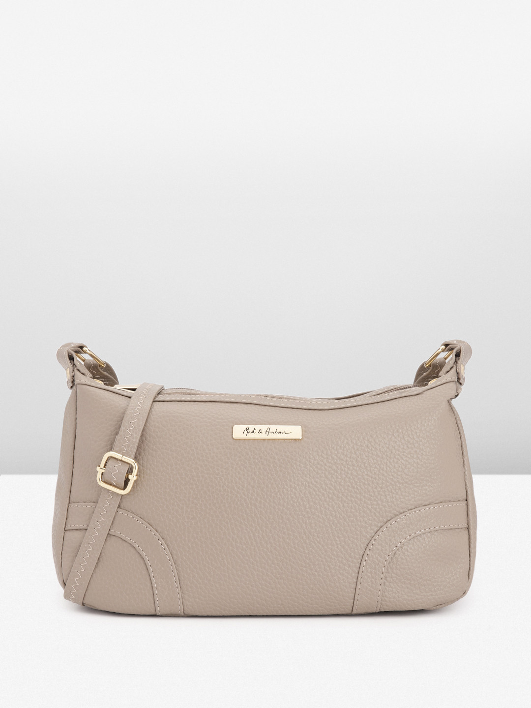 Mast & Harbour Khaki Solid Sling Bag