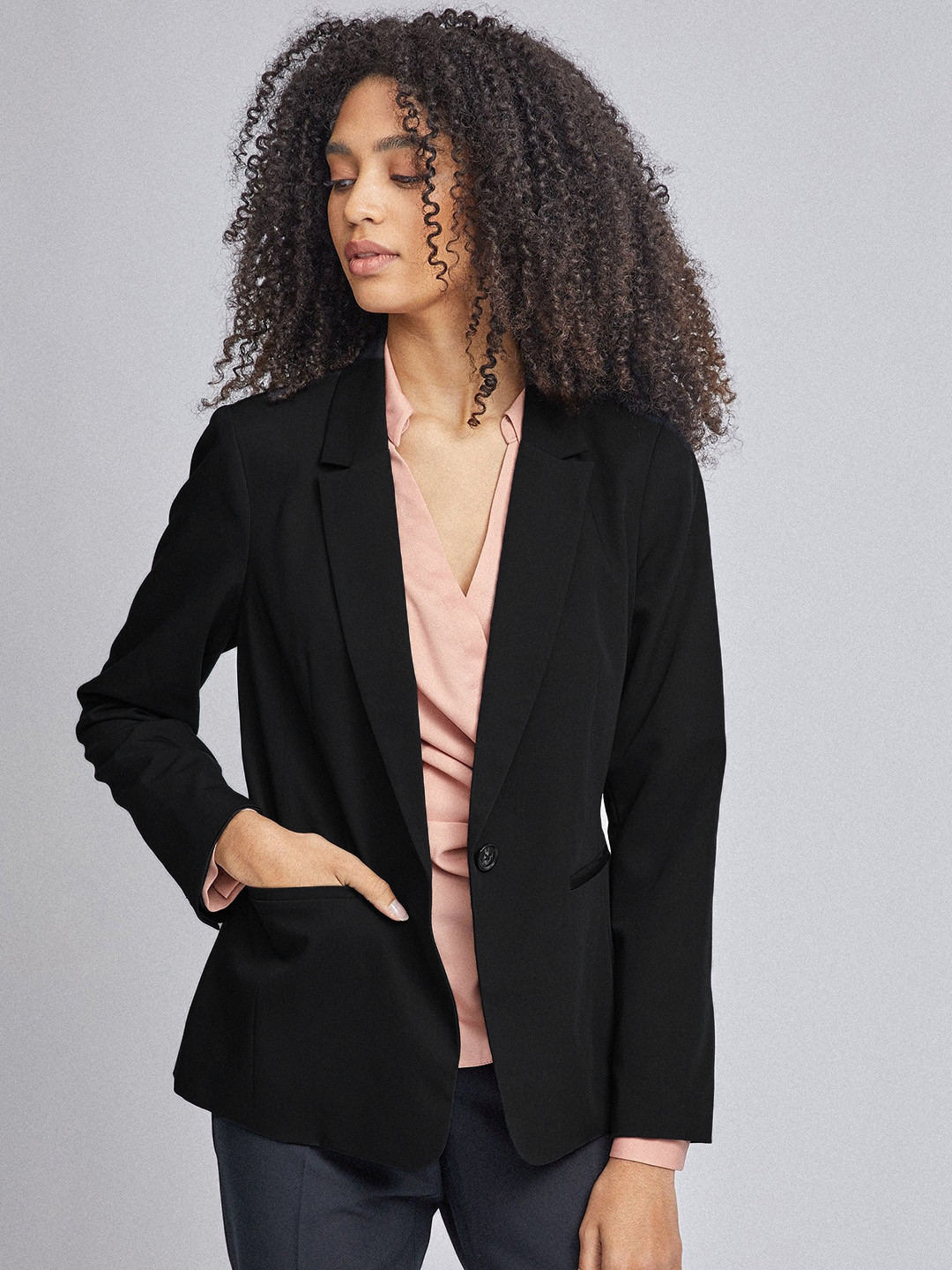 Dorothy perkins black blazer clearance