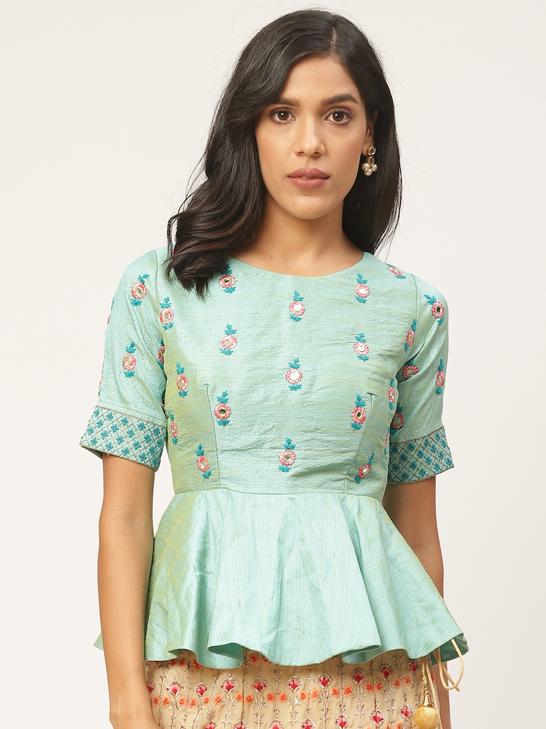 Frock style blouse outlet