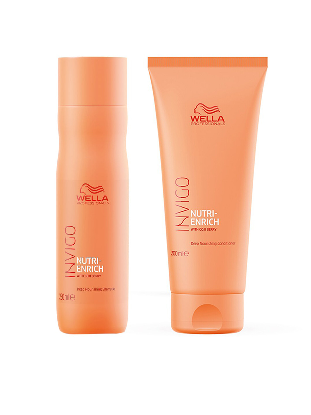 WELLA PROFESSIONALS Set Of Invigo Deep Nourishing Conditioner And Nutri-enrich Shampoo