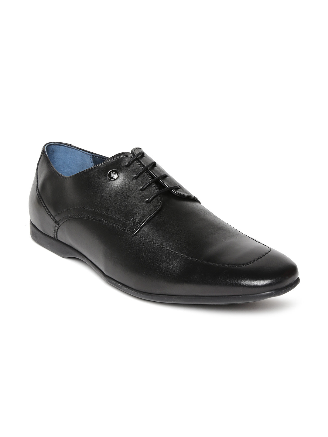 Buy Louis Philippe Men Black Genuine 