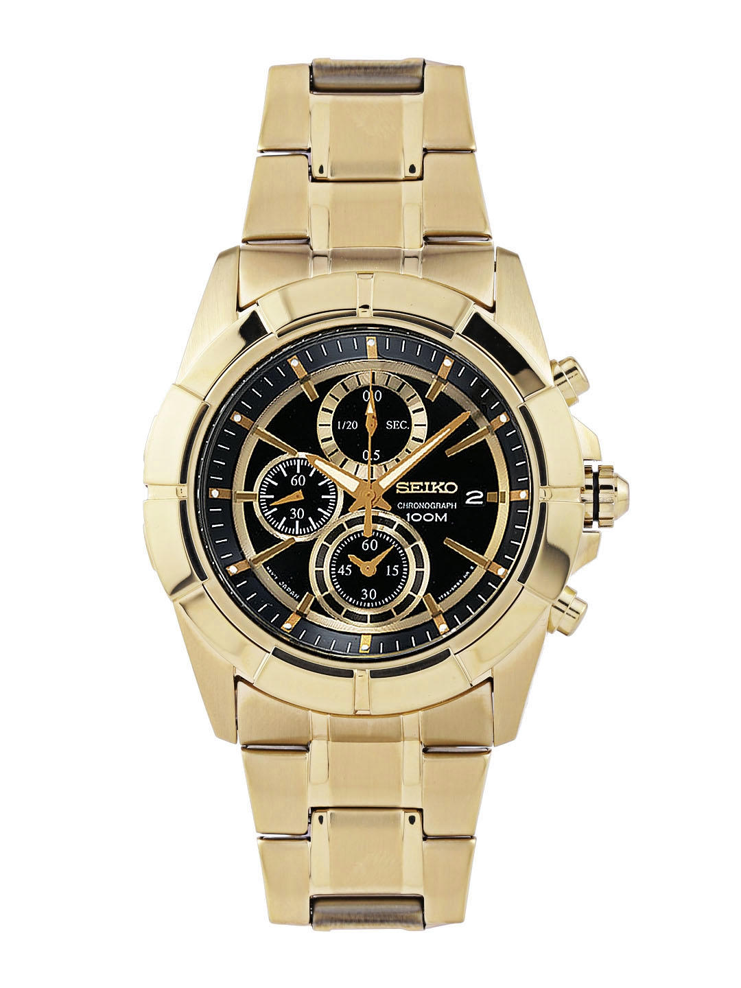 Buy SEIKO LORD Men Chronograph Black Dial Watch SNDE74P1 - Watches for Men  1241961 | Myntra