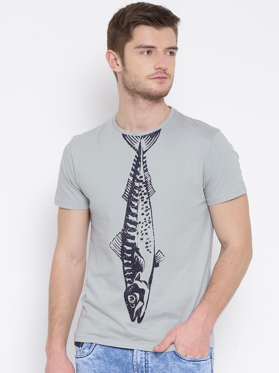 Osklen Fishes Print Cotton T-shirt - Farfetch