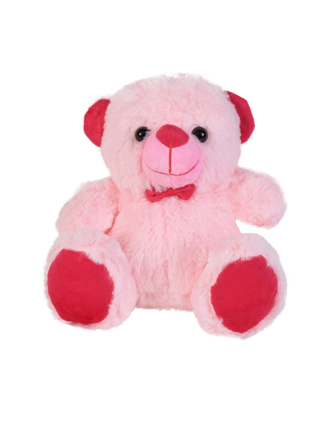 Ultra Kids Pink & Red Jolly Teddy Bear Soft Toy