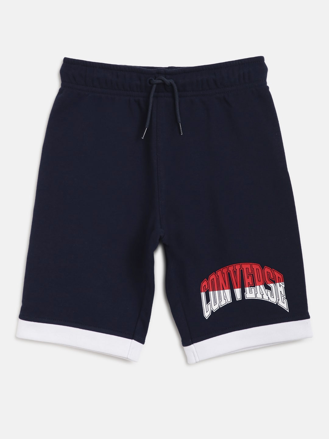 Navy converse shorts online