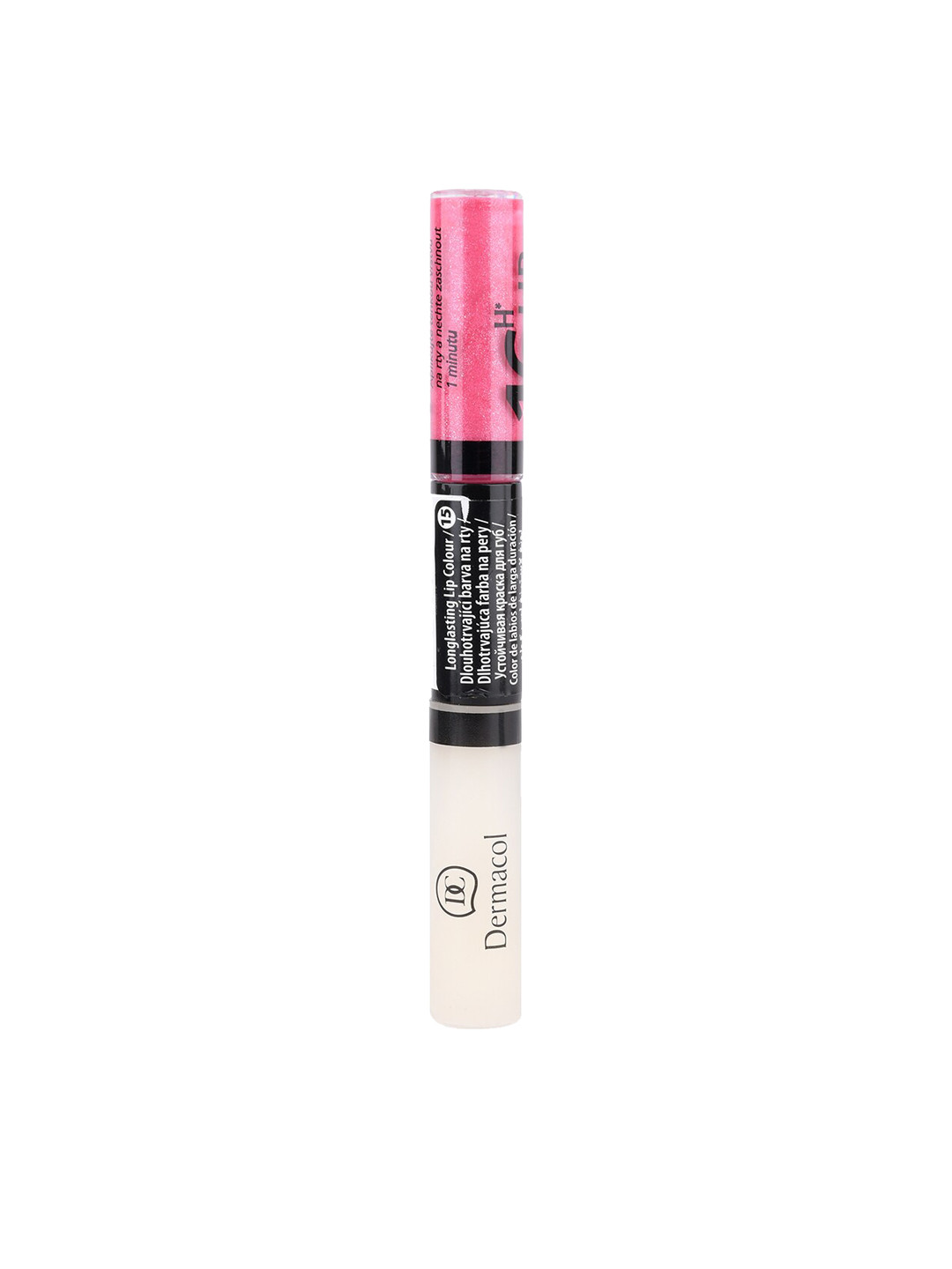 Dermacol 16H Longlasting Lip Colour Pink No.15 - 3ml + 4.1ml